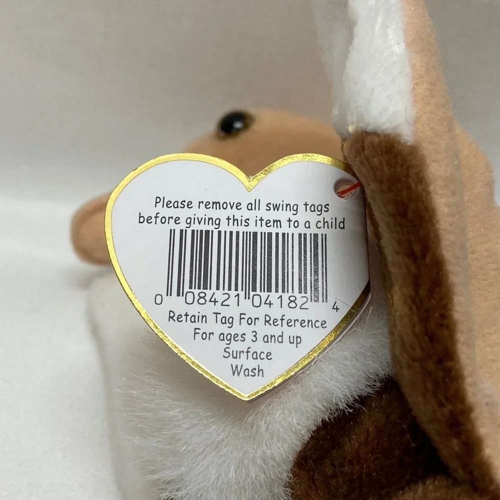 Vintage Ty Beanie Babies Stretch Ostrich Baby Bird 1997 Retired Rare See‎ Tags